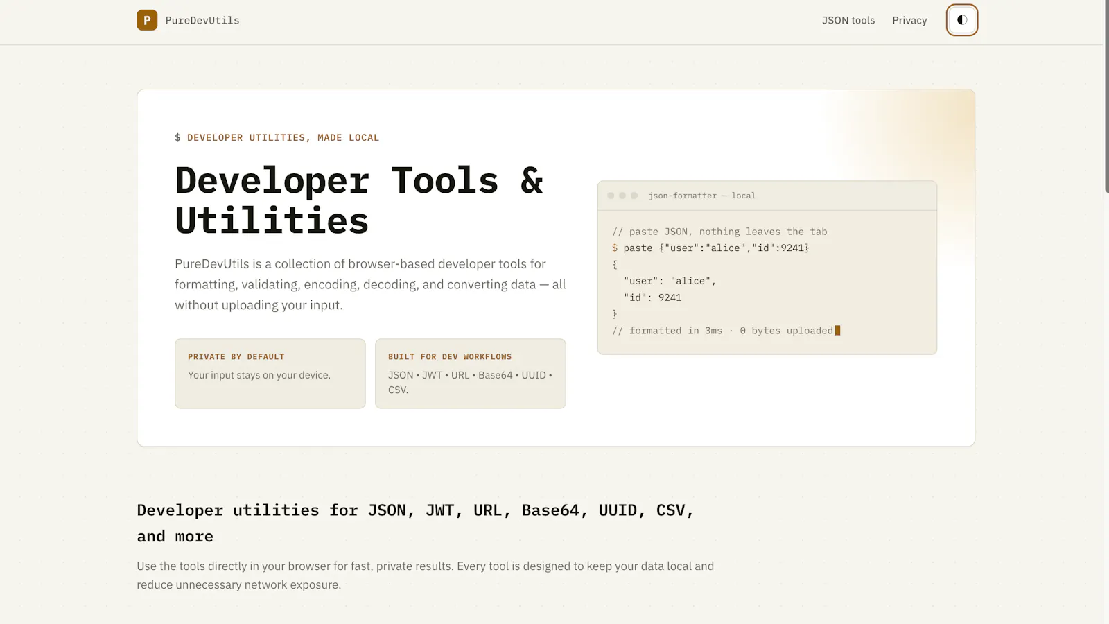 PureDevUtils screenshot 5
