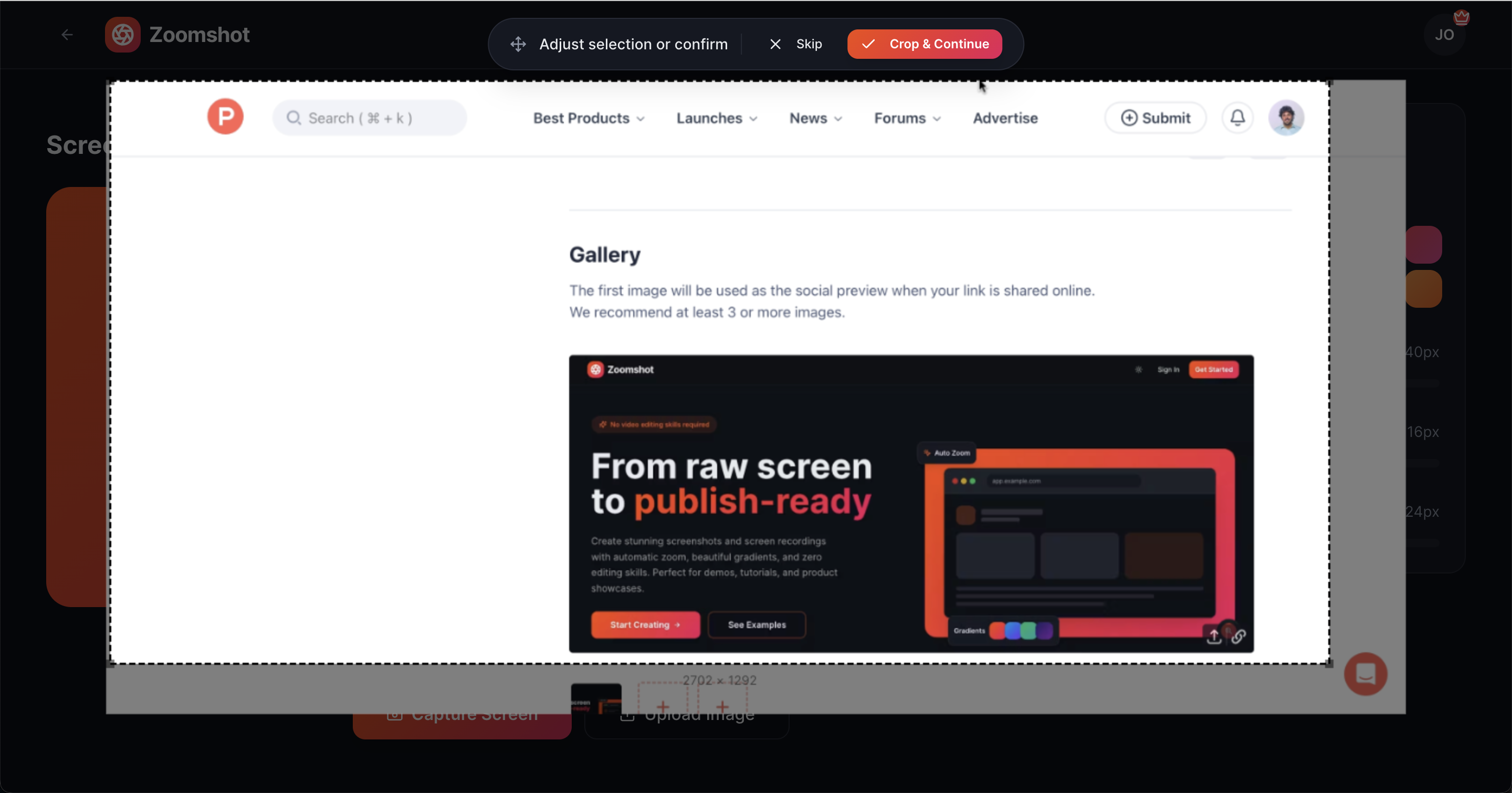 ZoomShot - Amazing screen recordings. - Screenshot 3 showing product features and functionality