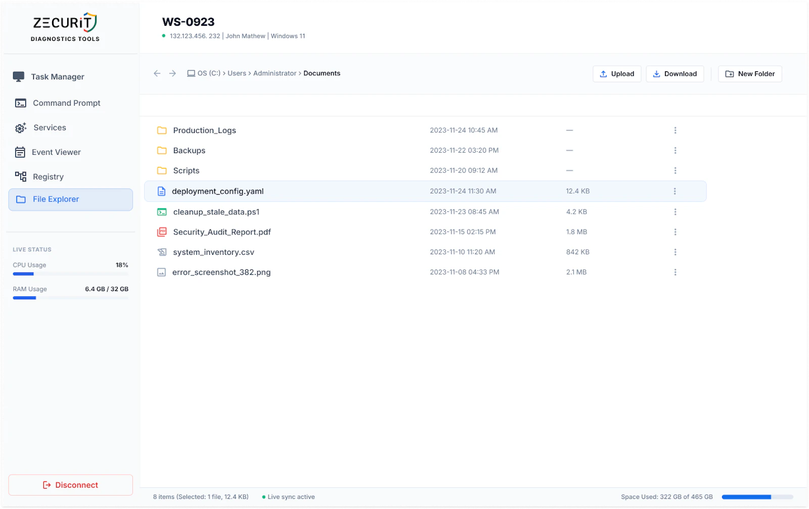 Zecurit Endpoint Manager screenshot 5