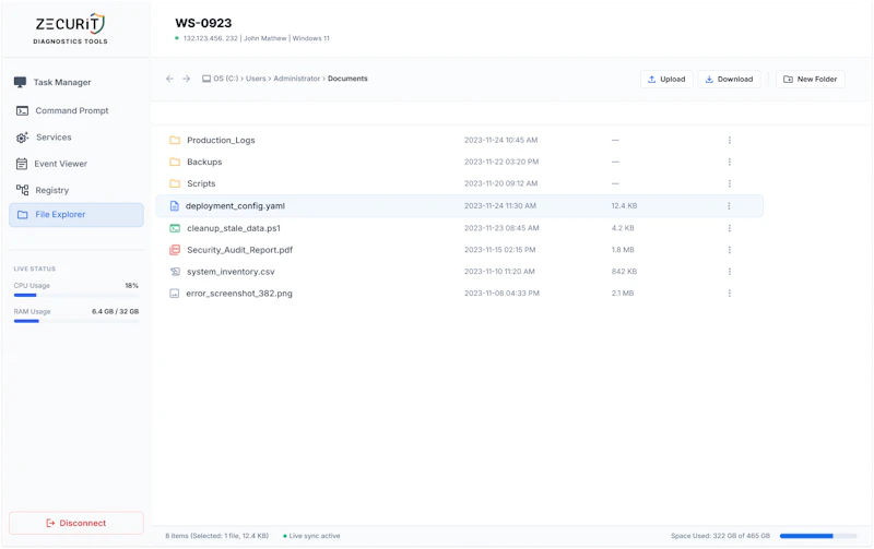 Zecurit Endpoint Manager screenshot 5