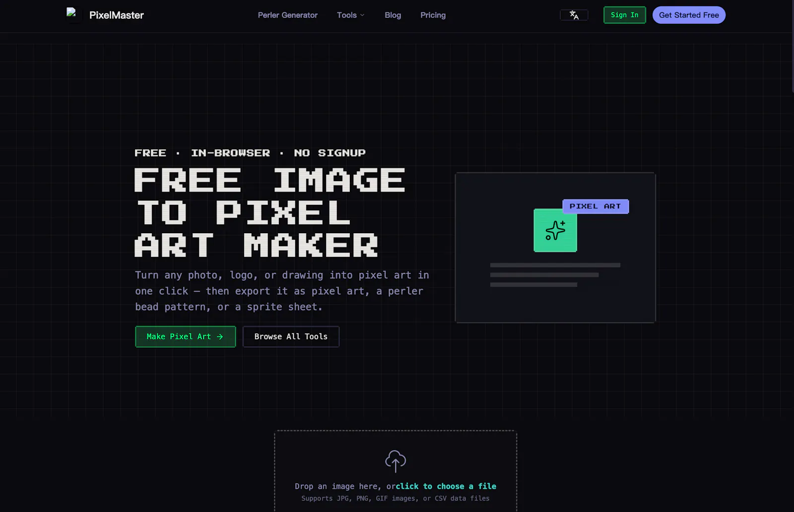 PixelMaster screenshot 2