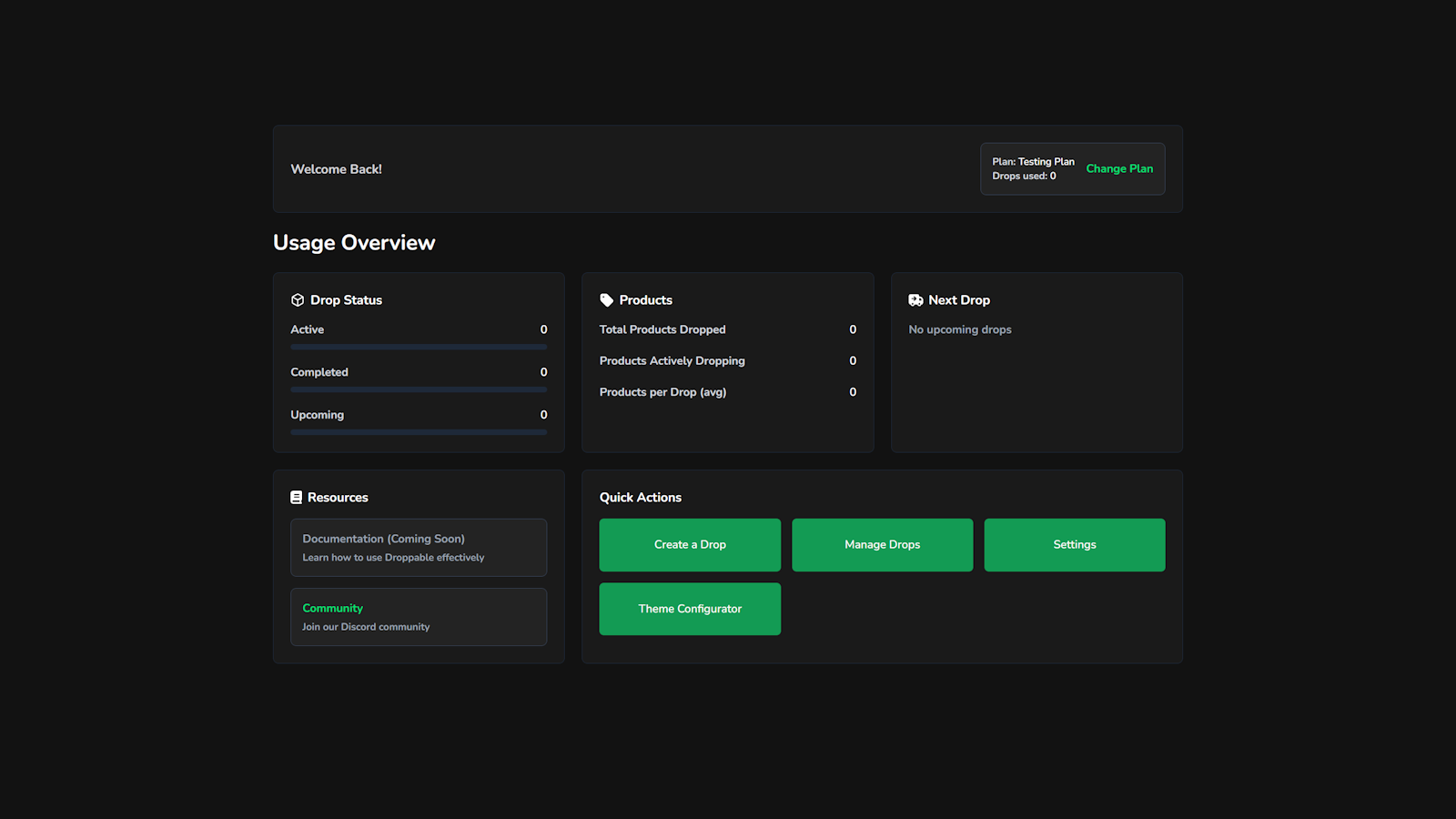 Droppable - Screenshot 3 showing product features and functionality