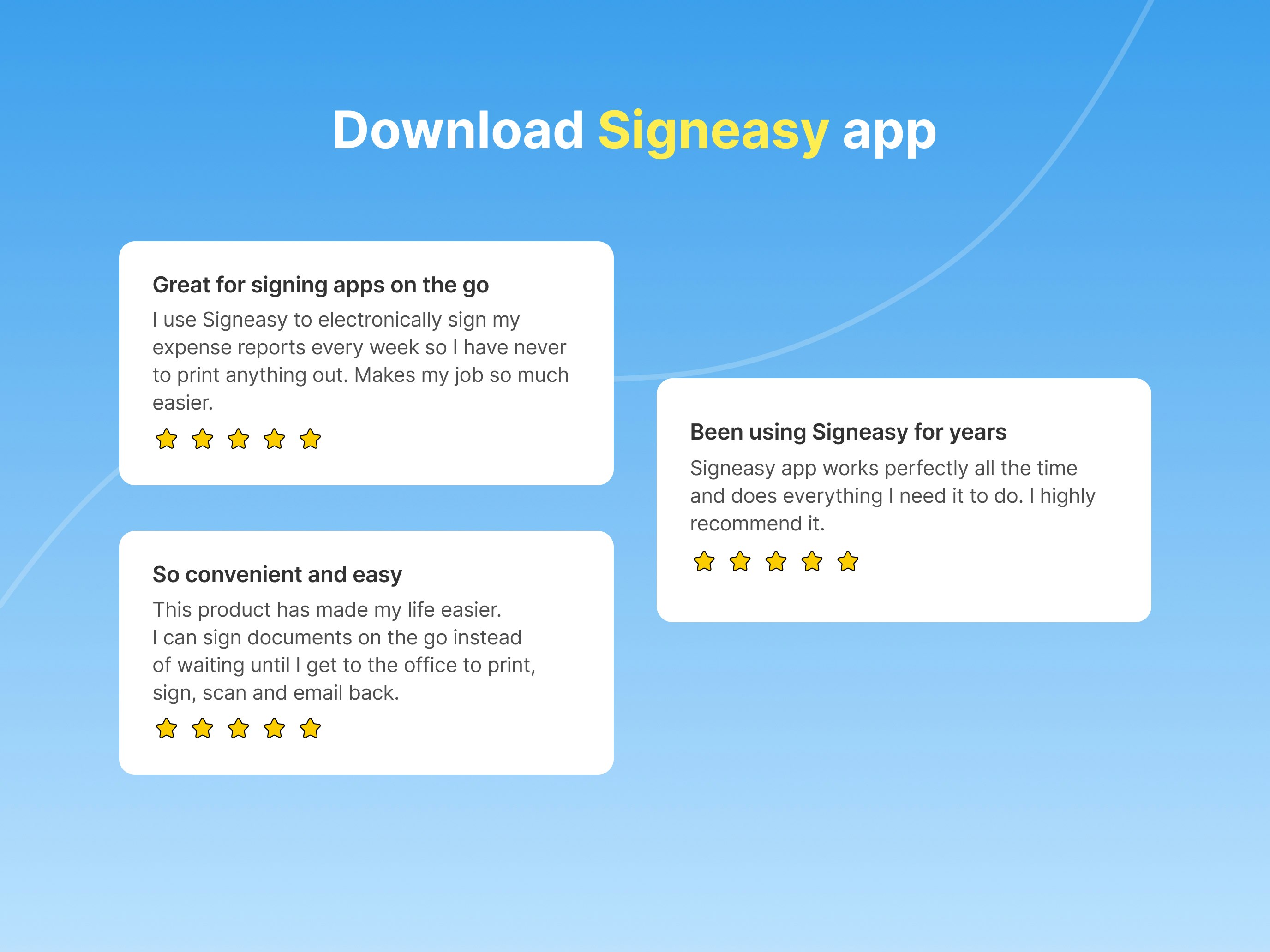 Signeasy: Al-Powered eSign app gallery image