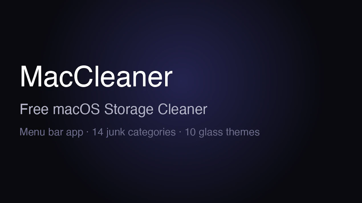 MacCleaner product