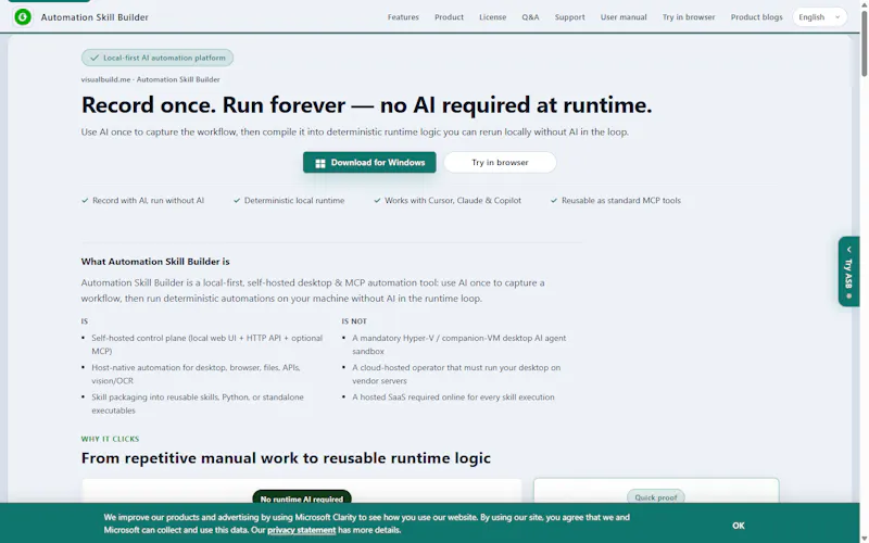 VisualBuild screenshot 1