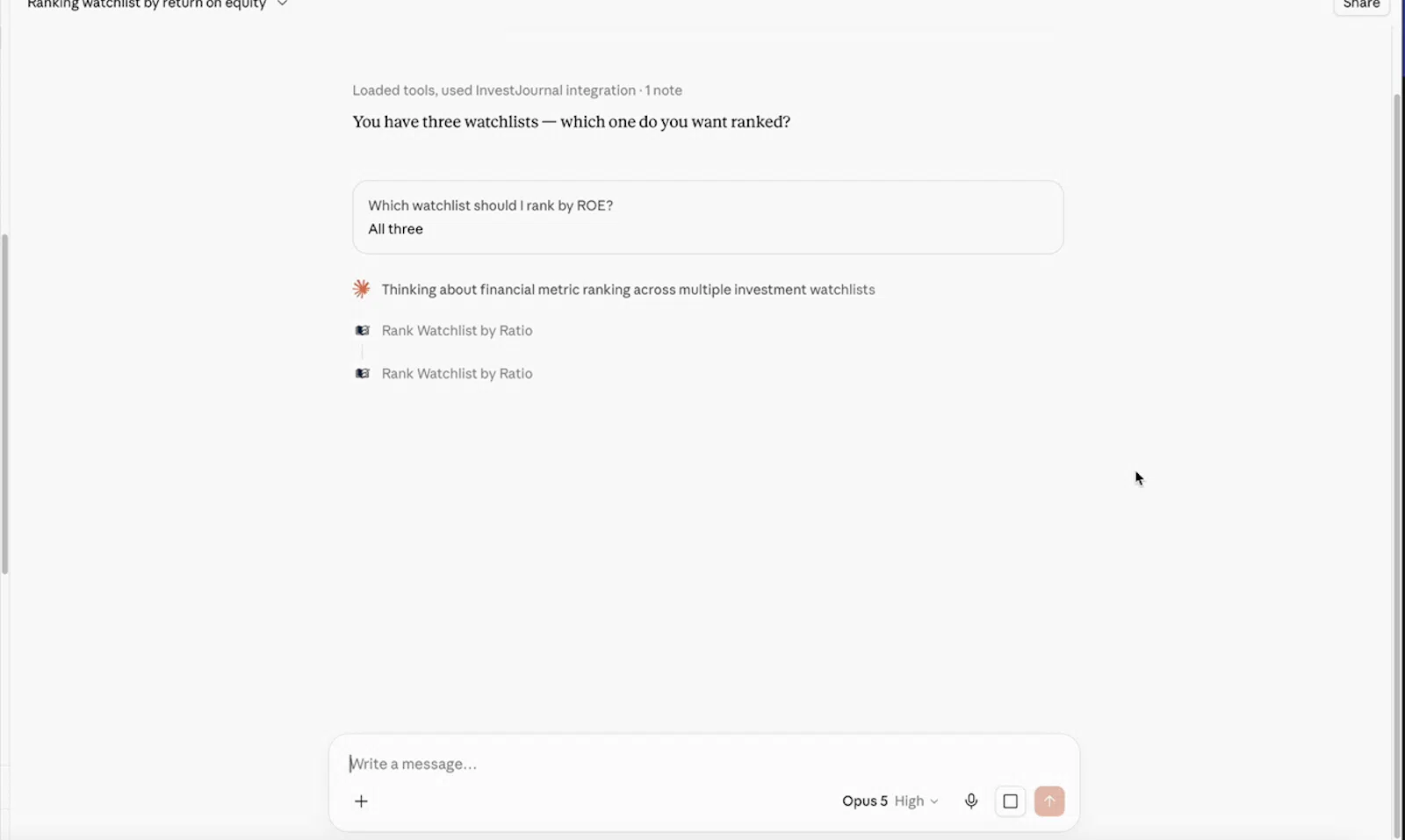 InvestJournal screenshot 3