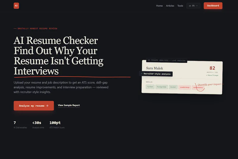 ResumeAI screenshot 1