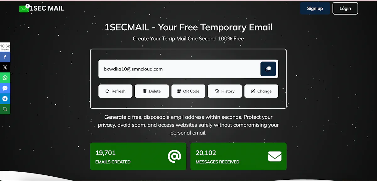 1SecMail