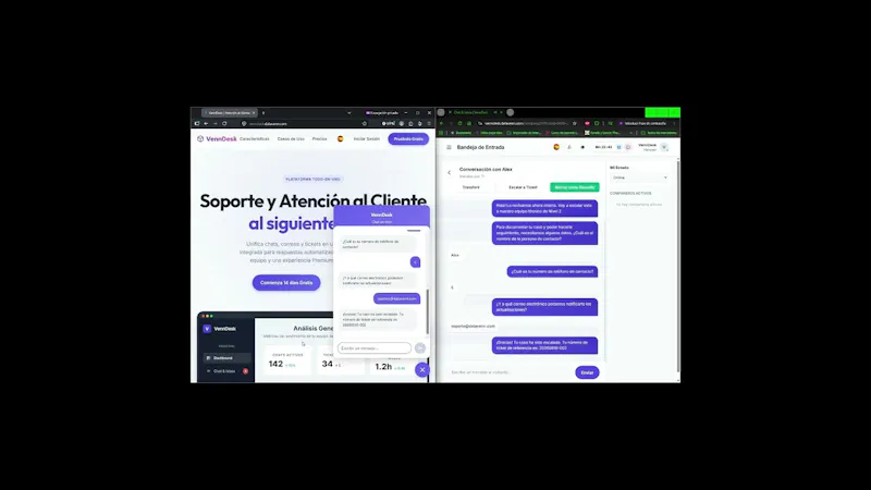 VennDesk screenshot 1 (video preview)