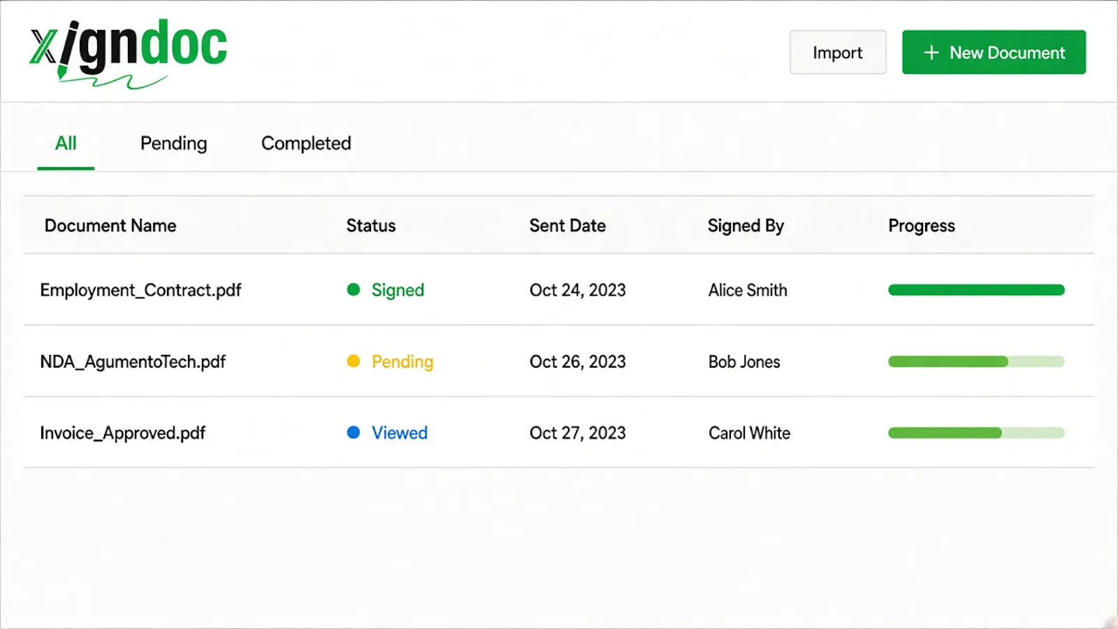 Sign Word Document Online screenshot 2
