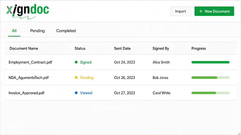 Sign Word Document Online screenshot 2