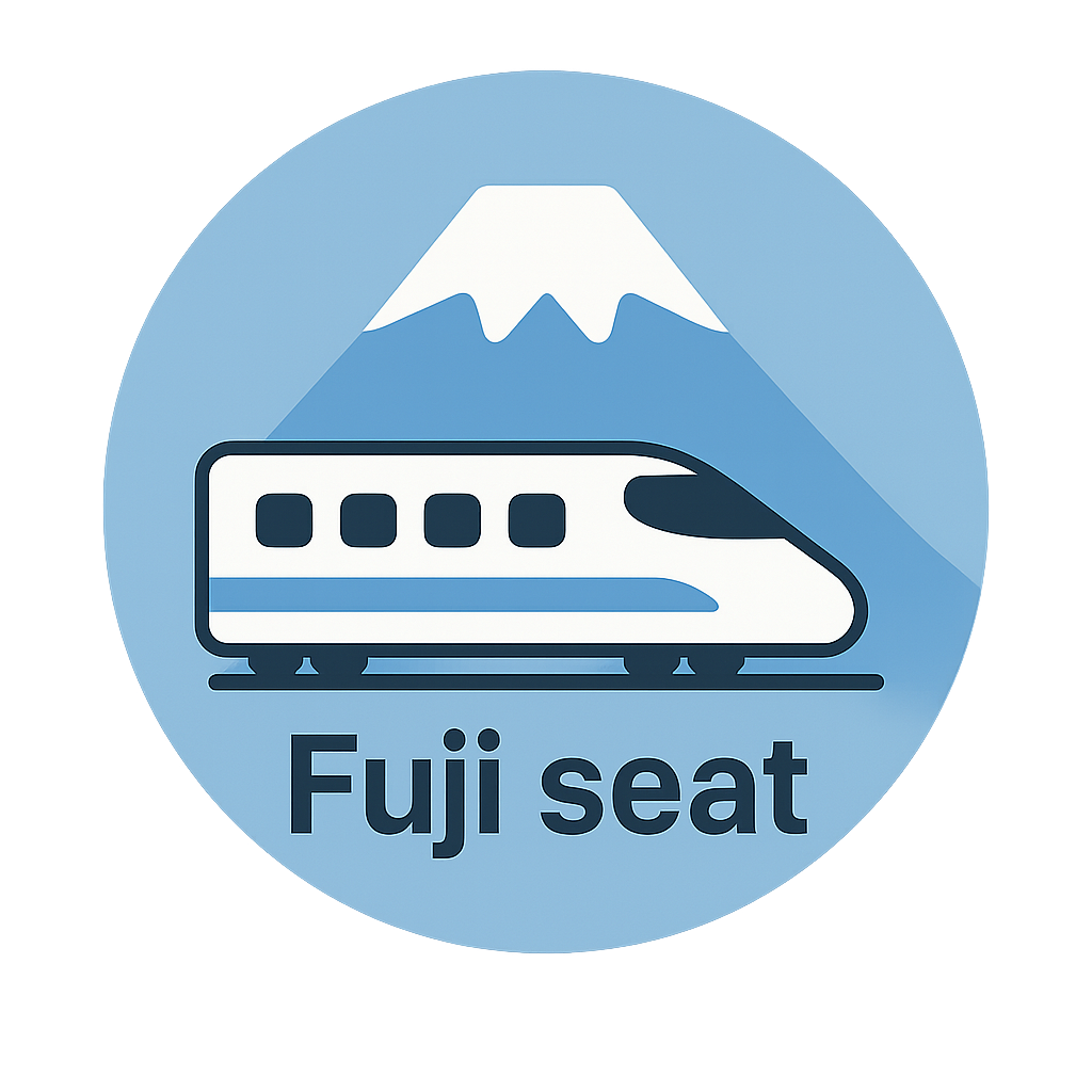 Shinkansen Fuji Seat Finder - Product Hunt launch logo and brand identity