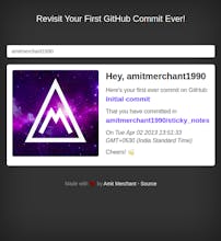 Your First GitHub Commit Ever gallery image