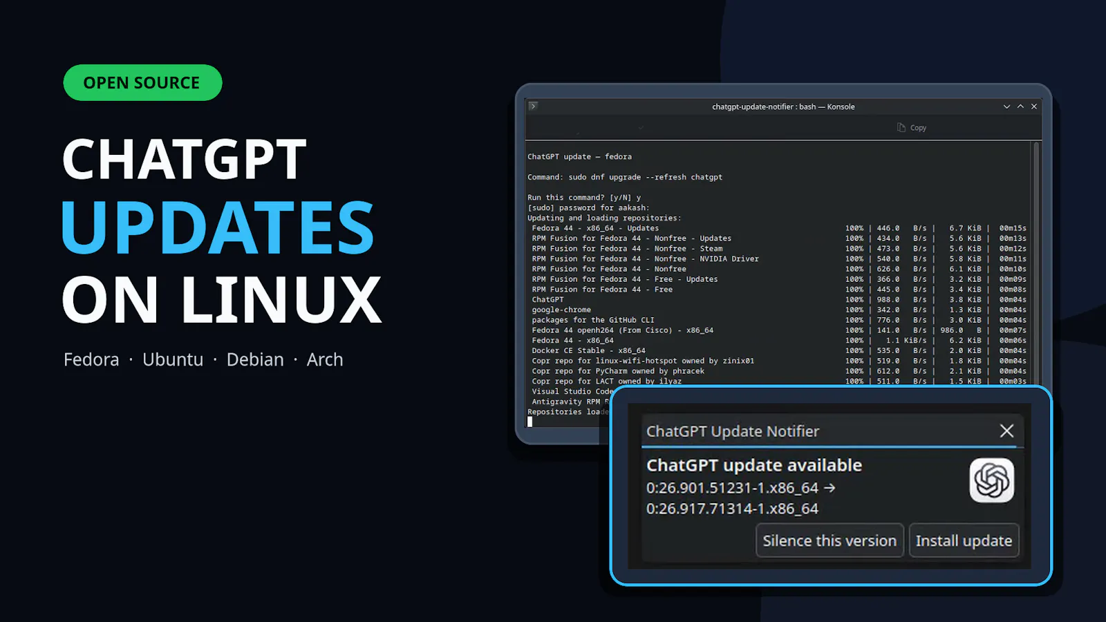 ChatGPT Update Notifier screenshot 2