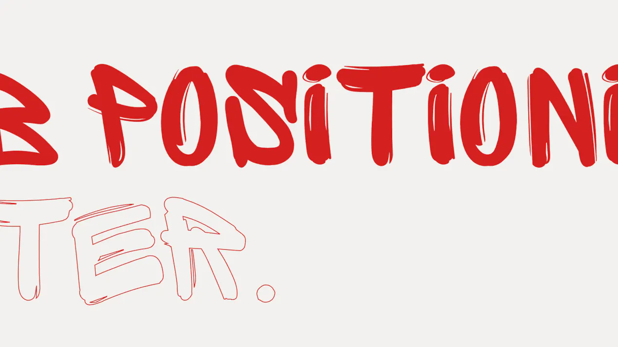 B2B Positioning Linter by aah, monster! product