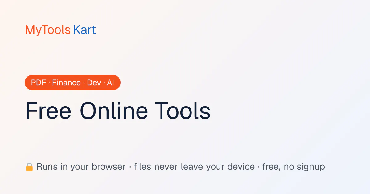 MyToolsKart gallery image