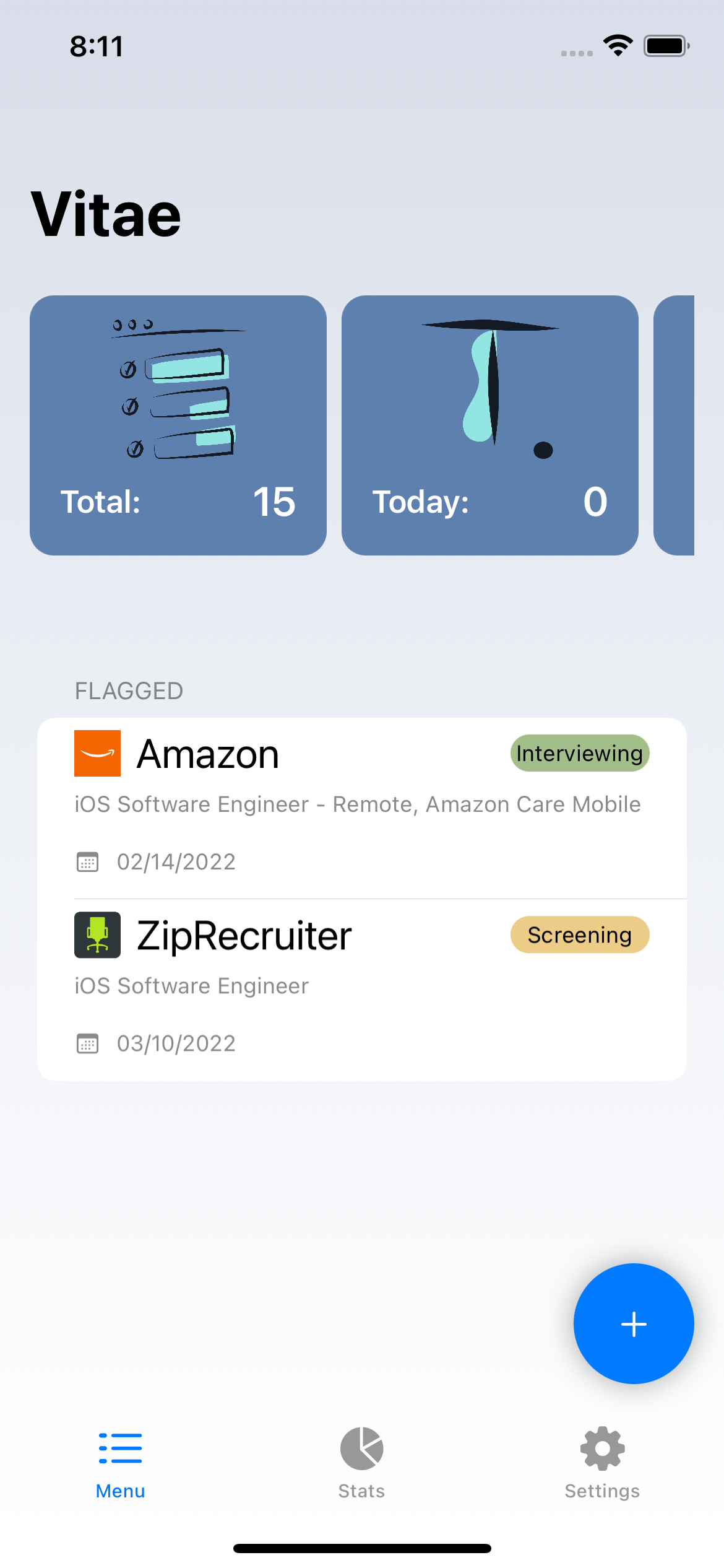 VitaeTracker gallery image