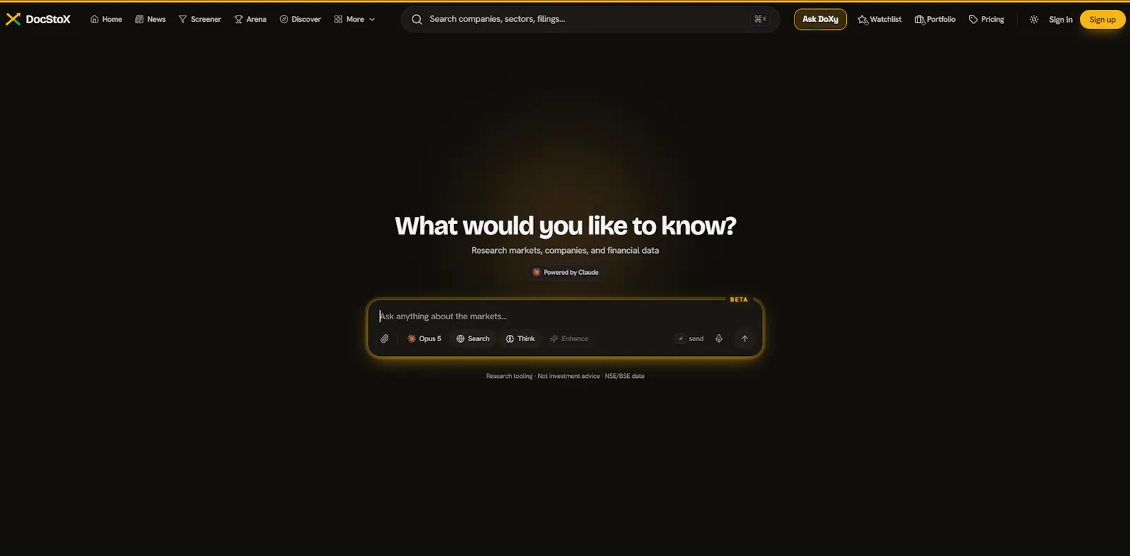 DocStoX screenshot 3