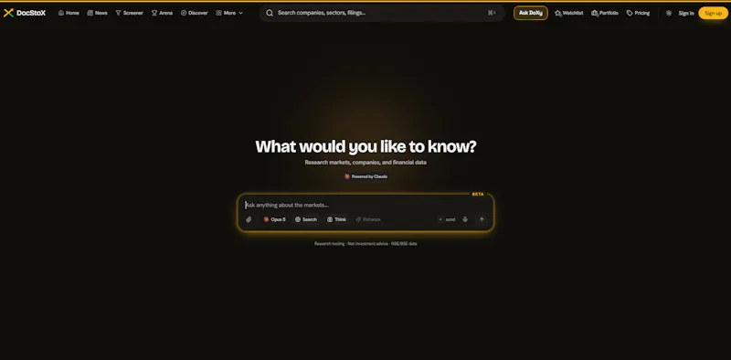 DocStoX screenshot 3