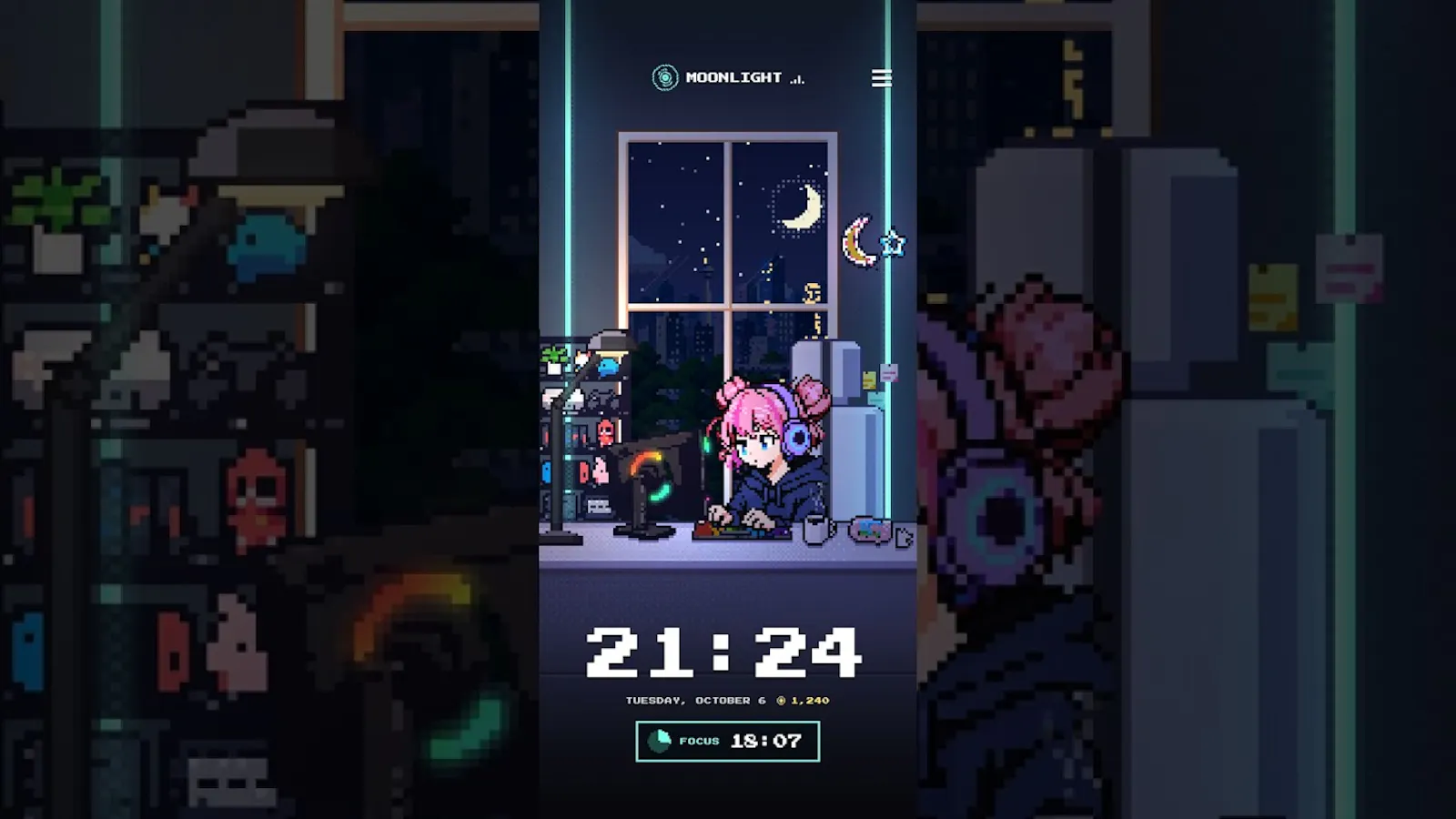 Lofi Desk 2.0 screenshot 1 (video preview)