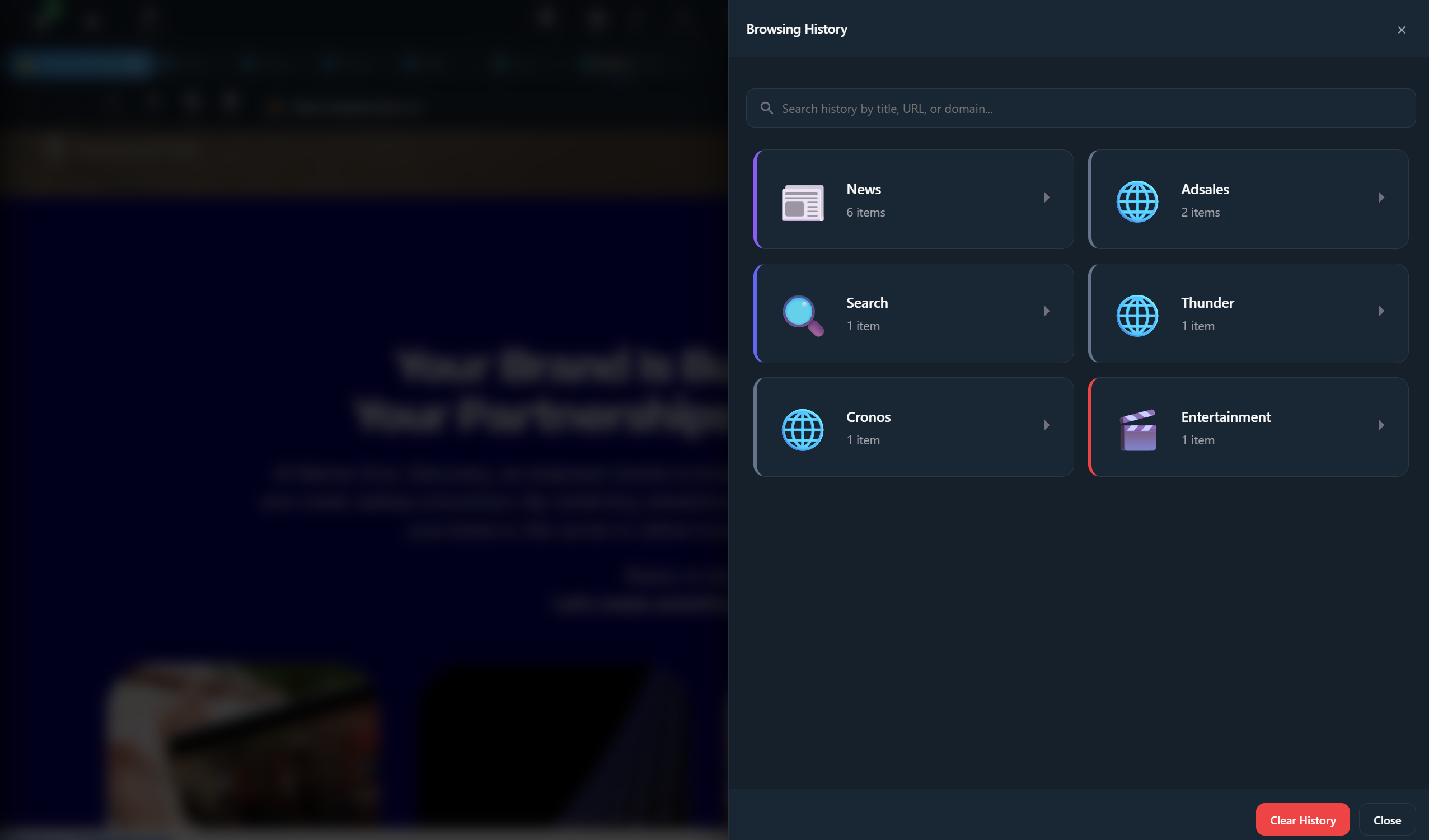 Cronos Browser gallery image