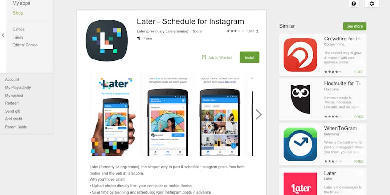 Latergramme for Android media 1