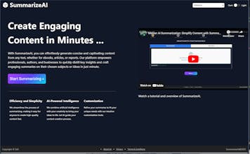 SummarizeAI gallery image