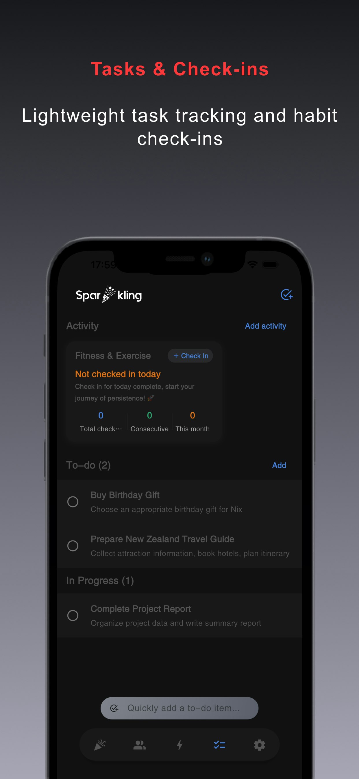 Sparkling App gallery image