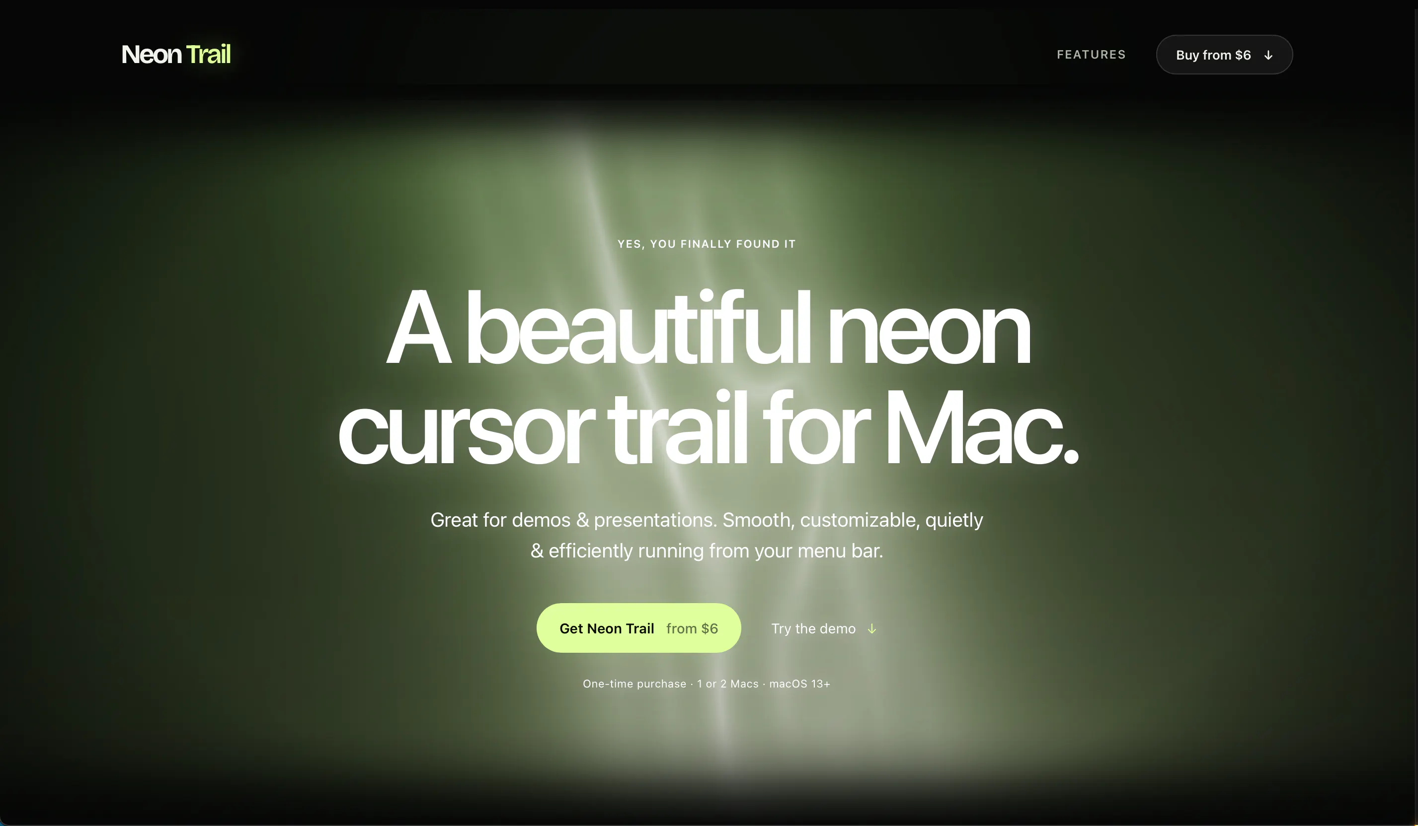 Neon Trail for Mac gallery image