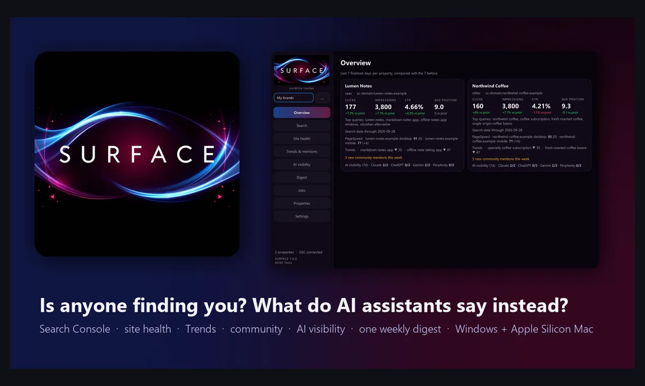 SURFACE gallery image