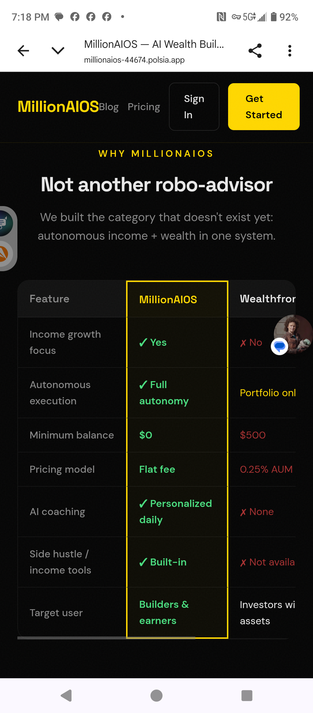 MillionAIOS gallery image