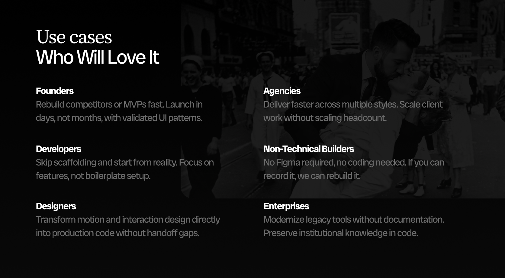 Replay - Screenshot 5 showing product features and functionality