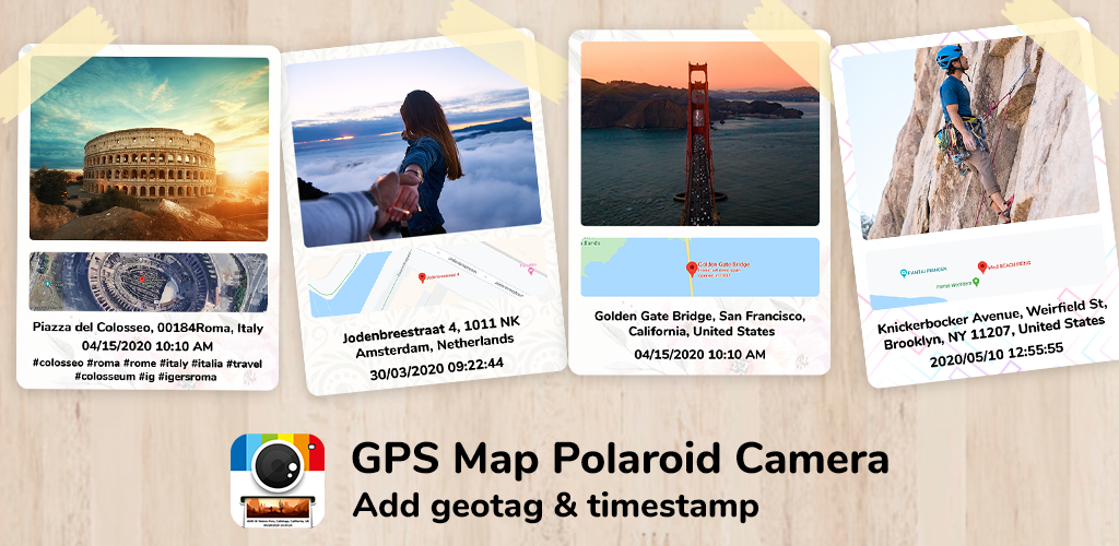 GPS Map Polaroid camera gallery image