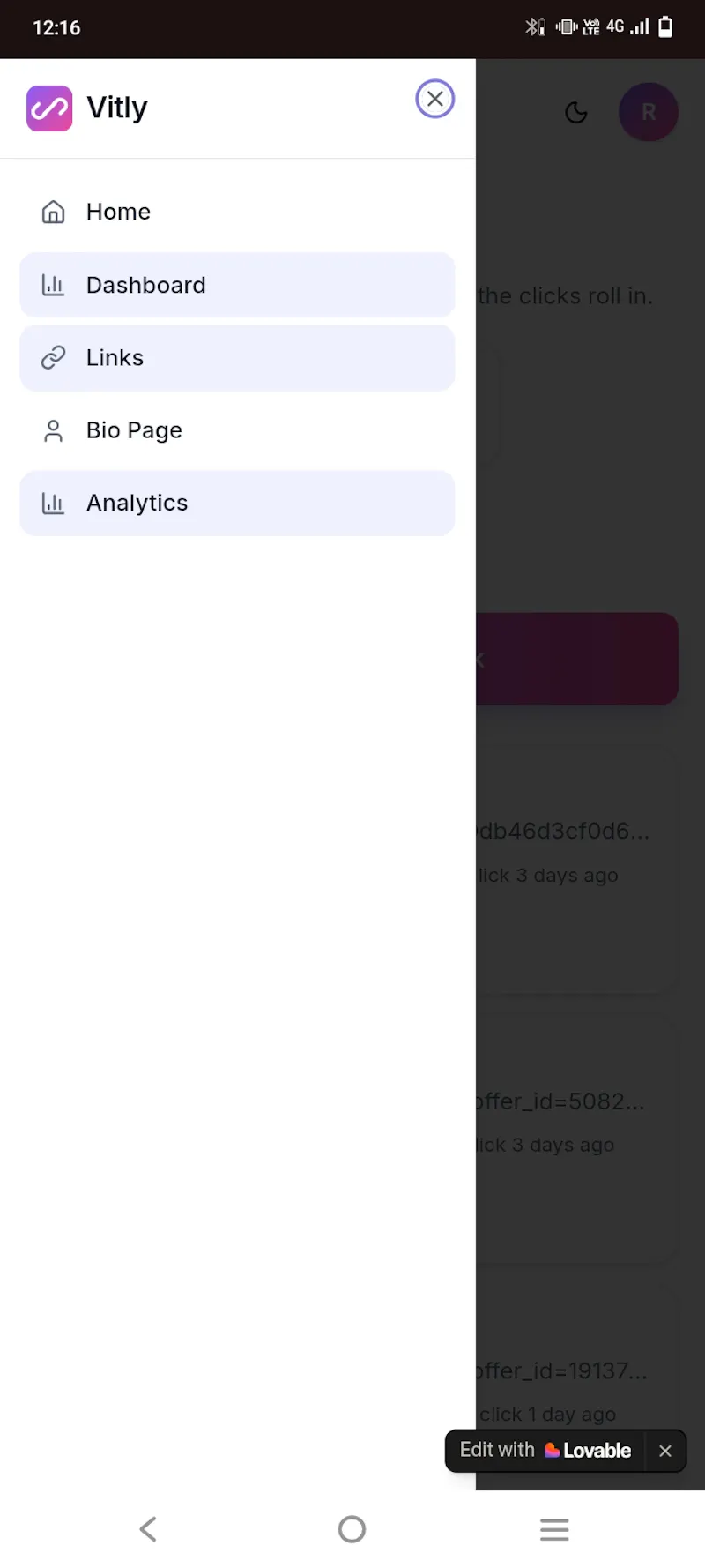 Vitly screenshot 3