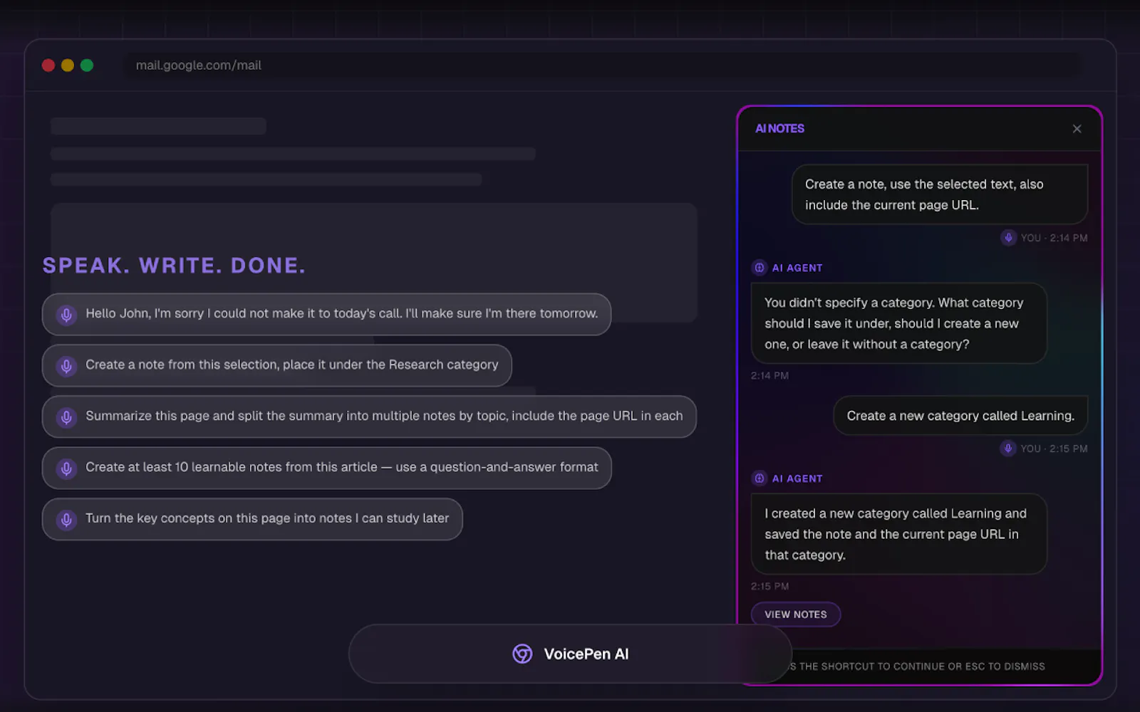 VoicePen AI screenshot 2