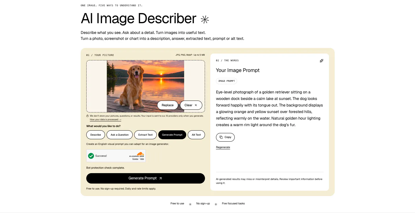 Describe a Picture gallery image
