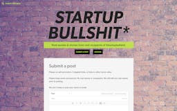 Startup Bullsh*t media 1