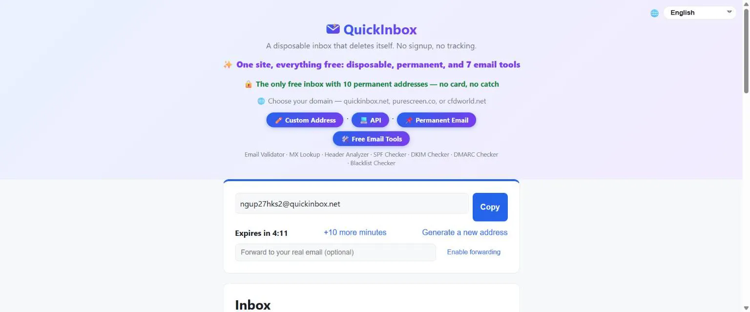 QuickInbox gallery image