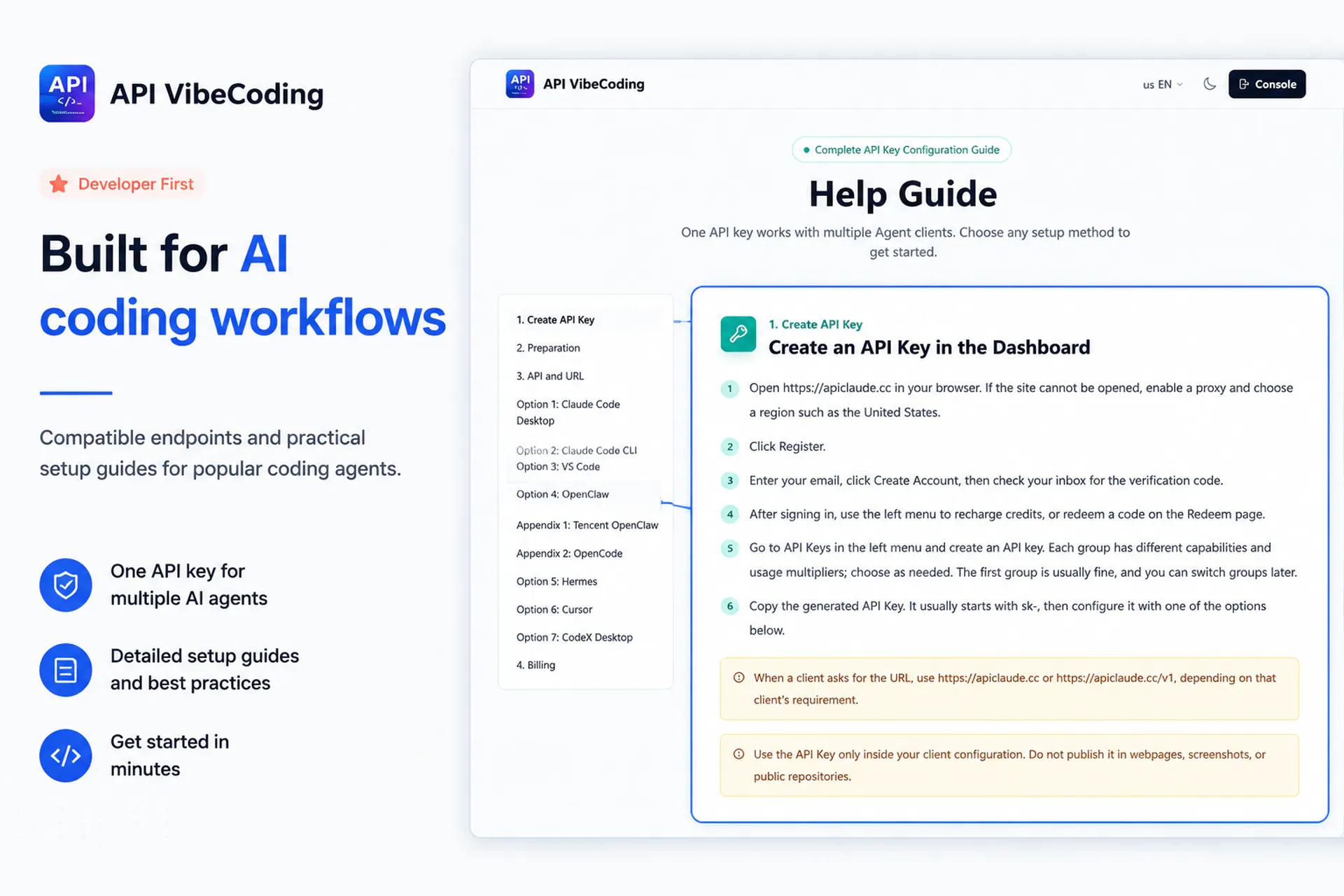 API VibeCoding gallery image