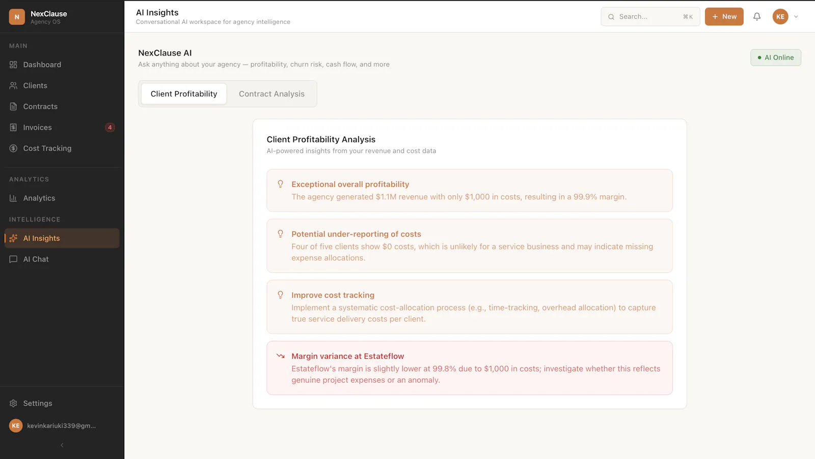 NexClause screenshot 3