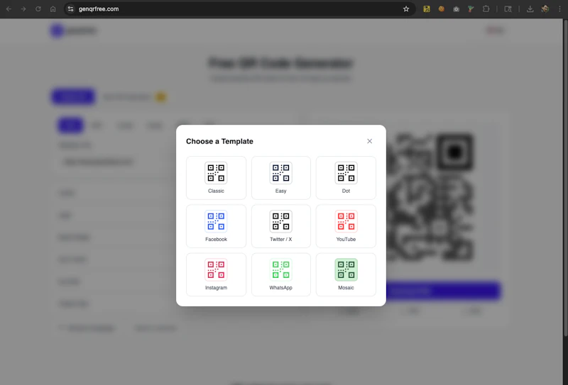GenQRFree screenshot 3