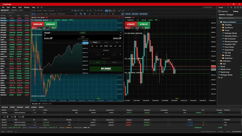 CoreXTrader screenshot 1 (video preview)