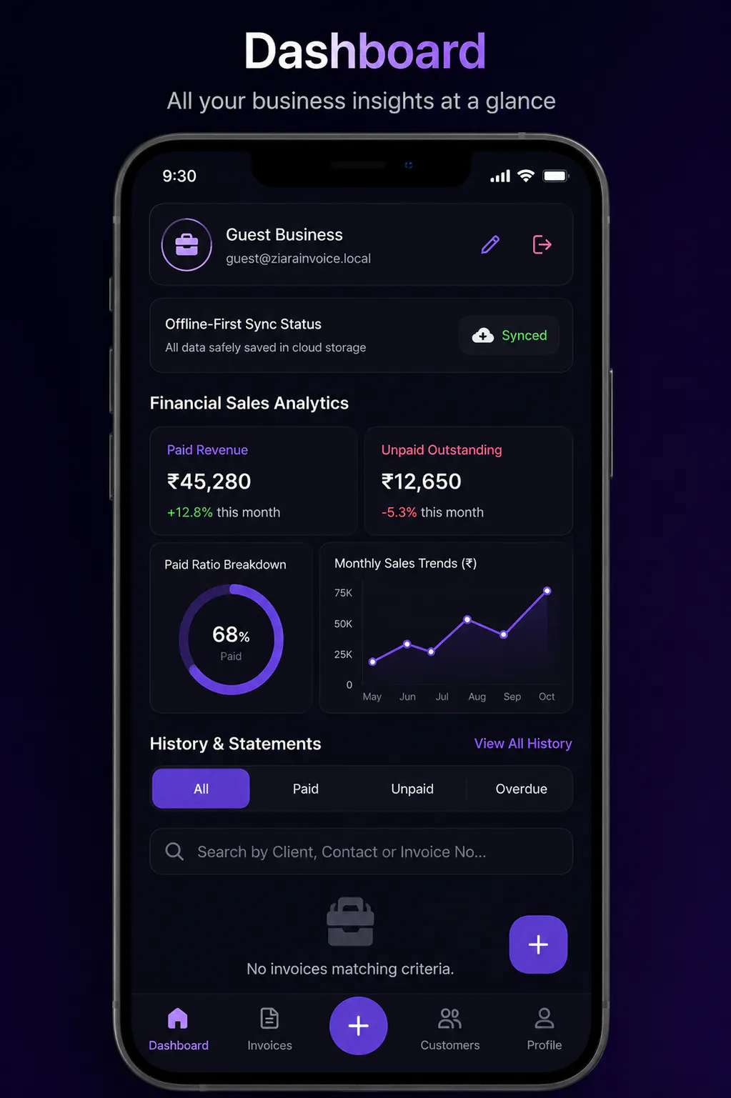 Ziara Invoice: GST Billing App screenshot 4