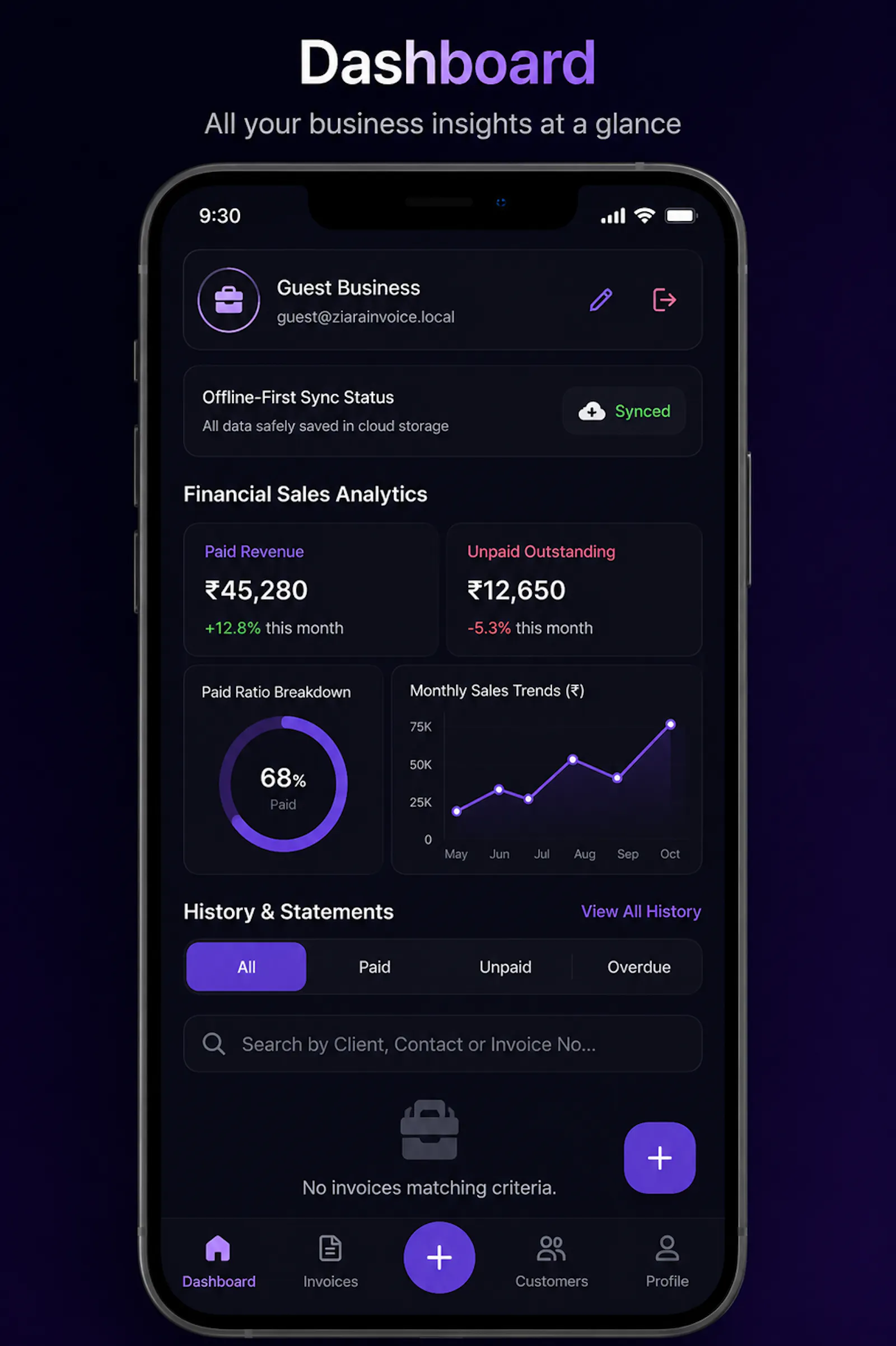 Ziara Invoice: GST Billing App screenshot 5