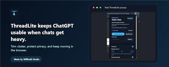 ThreadLite Turbo Chat gallery image