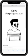 Get Peeps - Simple avatar generator gallery image