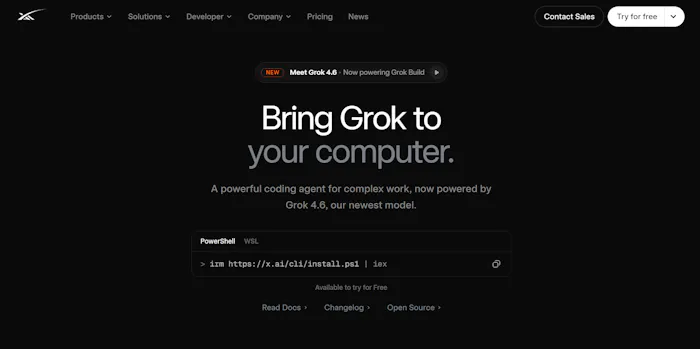 Grok 4.6产品图