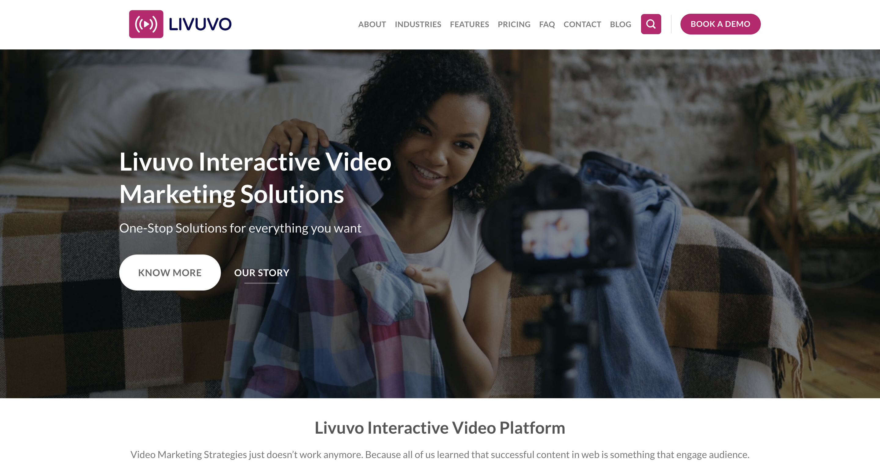 Các giải pháp video tương tác Livuvo media 1