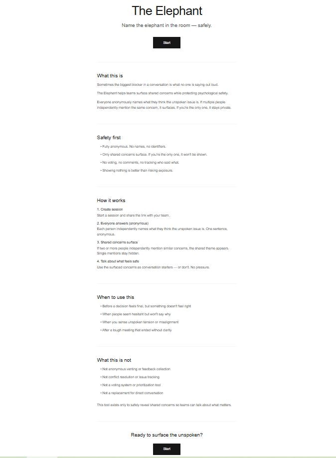 The Elephant - Main product screenshot demonstrating key features and user interface