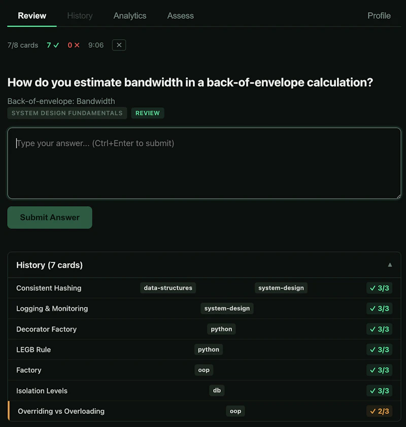 Grind Interview Questions screenshot 3